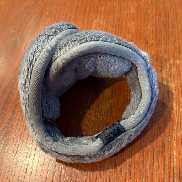 EUC Gray Furry Earmuffs for Adult or Kids - Picture 2 of 5